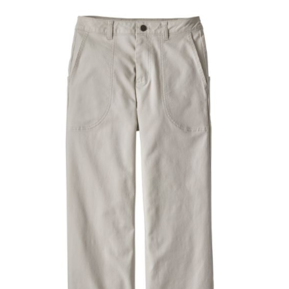 Patagonia Women's Stand Up Cropped Pants White, 4